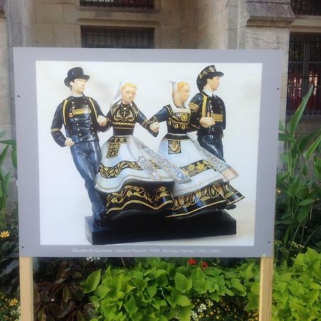 Le Vieux Quimper Classe*** Daire Dış mekan fotoğraf
